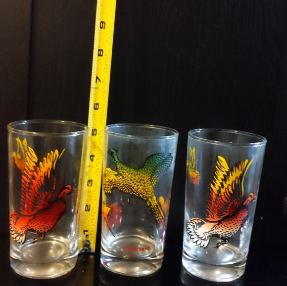 Vintage 1960s cups gamebirds Pheasant (1) and Duck (2) - Picture 2 of 4